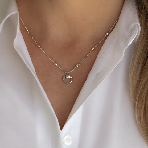 Paloma charm necklace