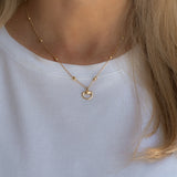 Paloma charm necklace