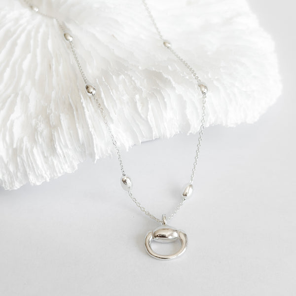 Paloma charm necklace